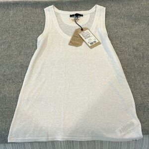 Prana linen White tank